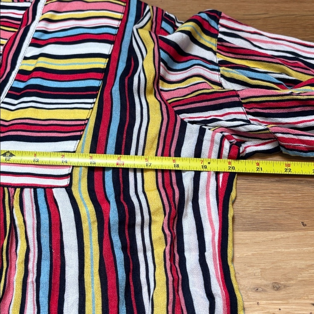 Uncle Frank Multicolor Striped Flowy Dress Women’s S - Picture 8 of 13